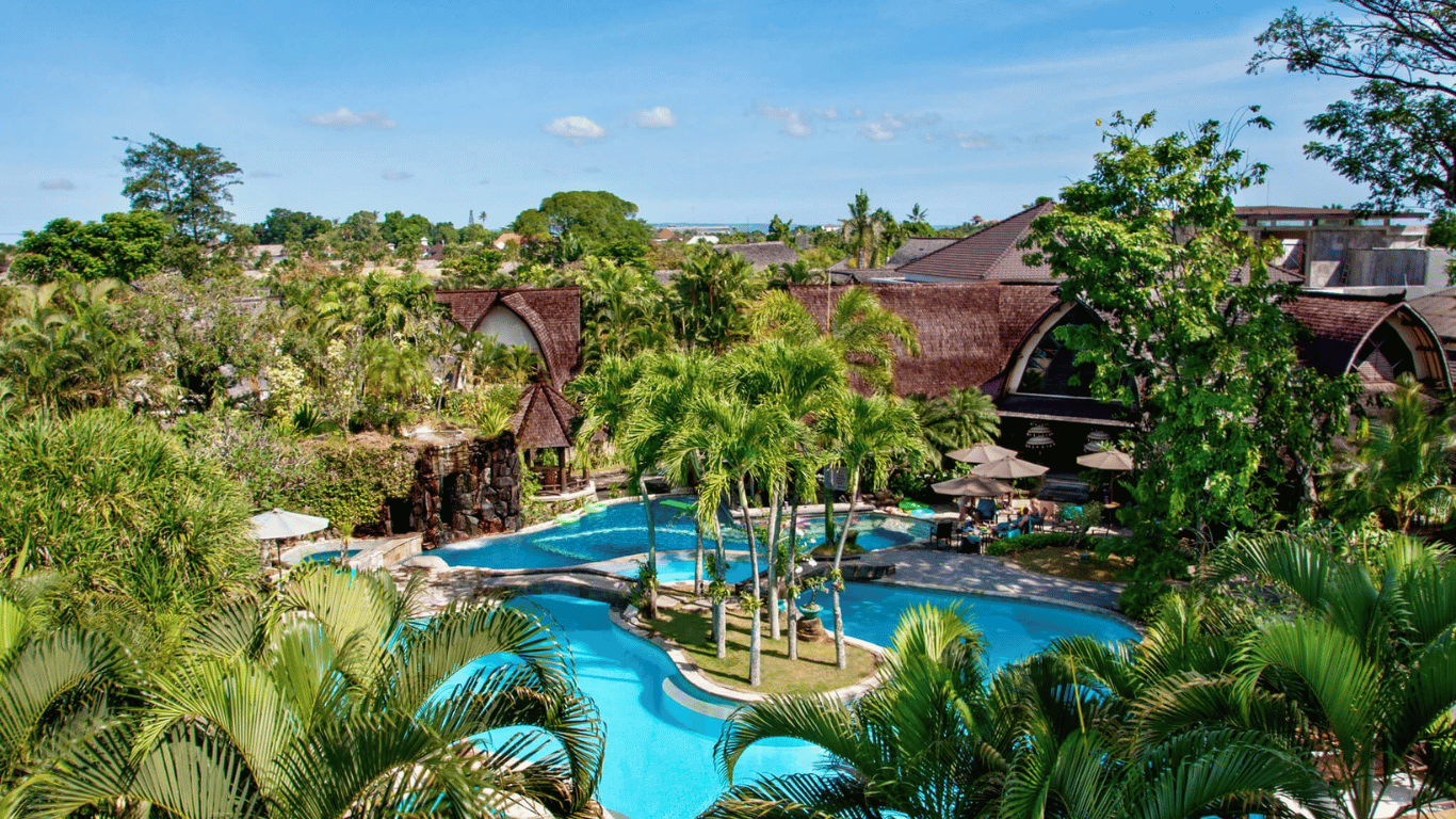 Pool at Hotel Villa Lumbung