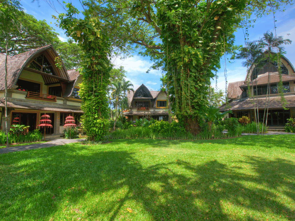 Garden at Hotel Villa Lumbung