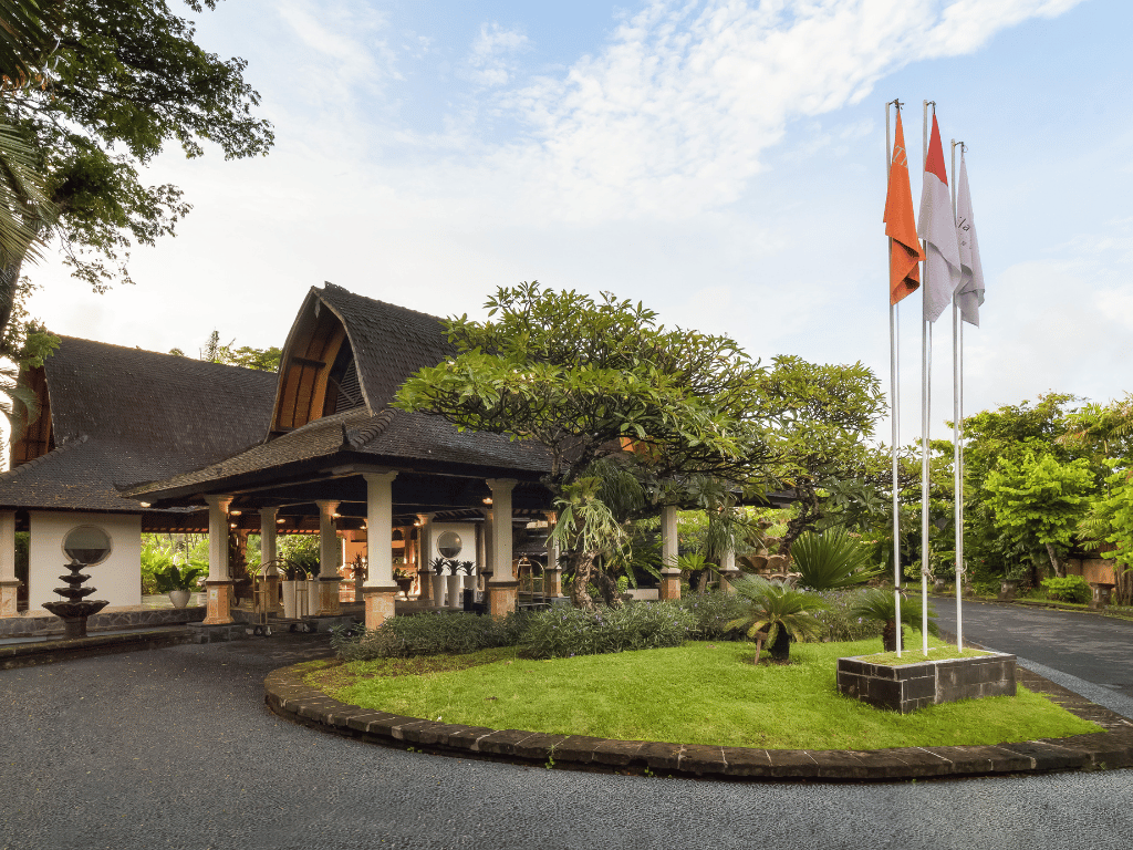 Lobby at Hotel Villa Lumbung