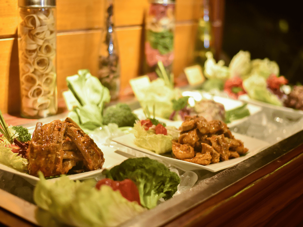 Restaurant at Hotel Villa Lumbung